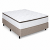 Cama Box Casal (Colchão + Base) Molas Ensacadas Kings Gazin