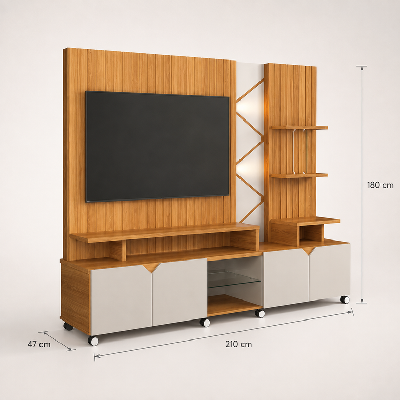 Home Para TV Até 55" Cross Lukaliam