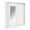 Guarda-Roupa Solteiro 100% MDF Com Espelho 2 Portas 3 Gavetas Athena ACP Móveis