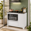 Balcão Cooktop Para Cozinha 1 Porta 1 Gaveta NT 3050 Notável