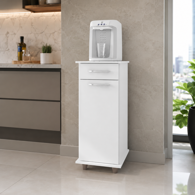 Balcão de Cozinha Multiuso Viena 1 Porta 1 Gaveta Fiorello
