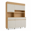 Cozinha Compacta 100% MDF 5 Portas 2 Gavetas Realeza Nesher