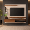 Painel Para TV Até 55" Com LED Mila DJ Móveis