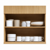 Armário Aéreo 100% MDF 2 Portas 80cm Realeza Nesher