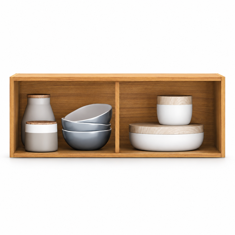 Armário Aéreo Para Cozinha 100% MDF 80cm Plena Demóbile