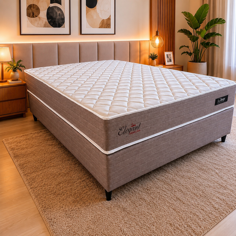 Colchão Casal Dupla Face D28 138X188X24 Elegant Design