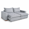 Conjunto de Sofá 3x2 Lugares Milano Design