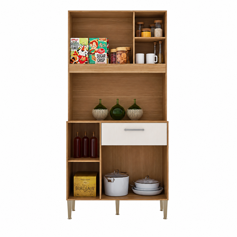 Cozinha Compacta 3 Portas 1 Gaveta Kits Zen Kits Paraná