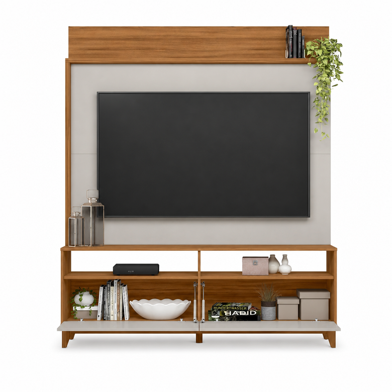 Estante Home Para TV até 70" 2 Portas NT1300 Notável Móveis