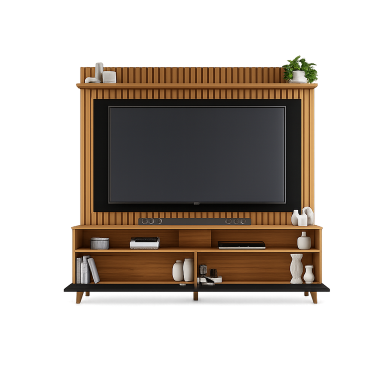 Home Para TV até 65" 2 Portas NT1340 Notável Móveis