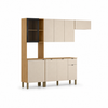 Cozinha Modulada 100% MDF 9 Portas 1 Gaveta Vert Plus Kits Paraná