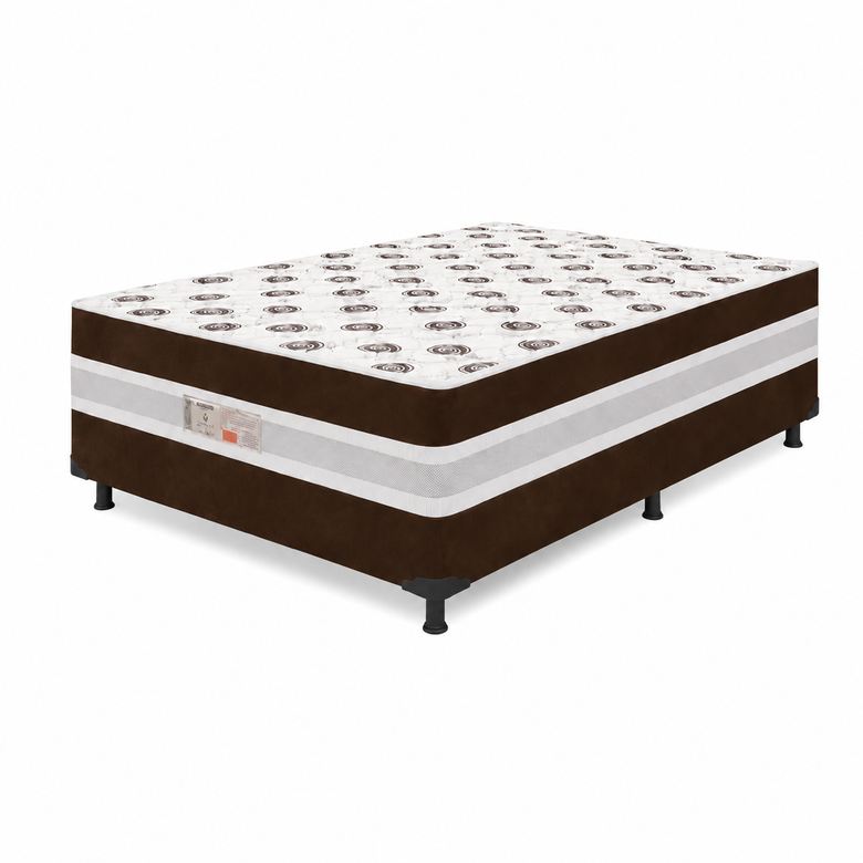 Cama Box Casal Conjugada Confort Max Bacetto