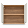 Armário Aéreo 80cm 2 Portas Firenze Demóbile