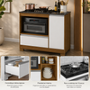 Balcão Cooktop Para Cozinha 1 Porta 1 Gaveta NT 3050 Notável