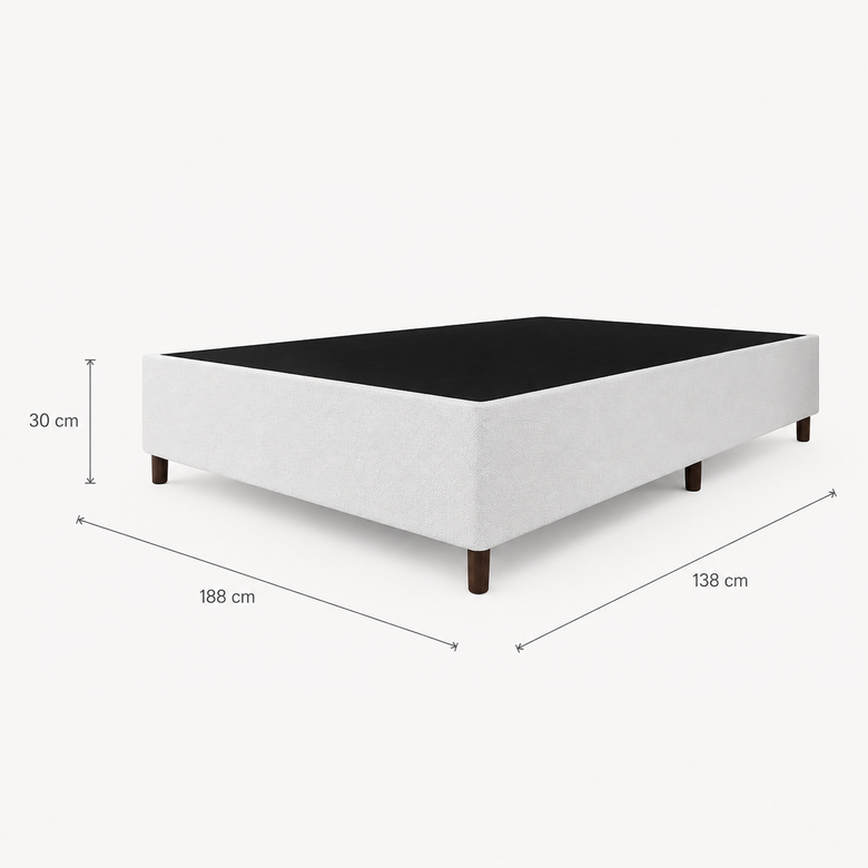 Base Para Cama Box Casal Universal 138x30cm Corino Bacetto