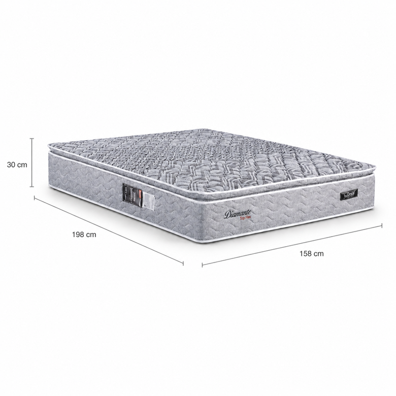 Colchão Queen D28 158X198cm Diamante Design
