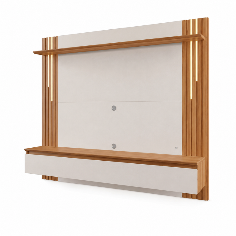 Painel Para TV Até 65" Com Led NT1345 Notável Móveis