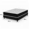Cama Box Casal (Colchão + Base) D45 Airtech Ortobom