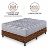 Cama Box Casal (Colchão + Base) D28 Diamante Design