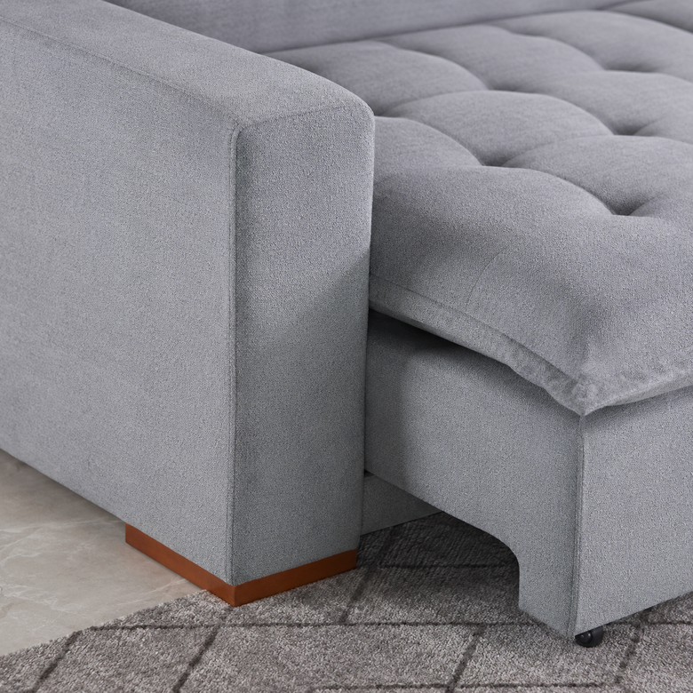 Conjunto de Sofá 3x2 Lugares Milano Design