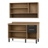 Cozinha Compacta Avelã 6 Portas 2 Gavetas Telasul