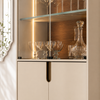 Cristaleira Paraty Com LED 4 Portas Mobler