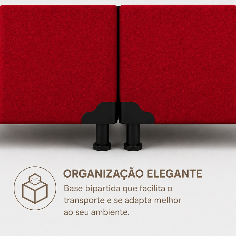 Cama Box Queen Zeus (Colchão + Base) 158x198 Molas Ensacadas Bacetto