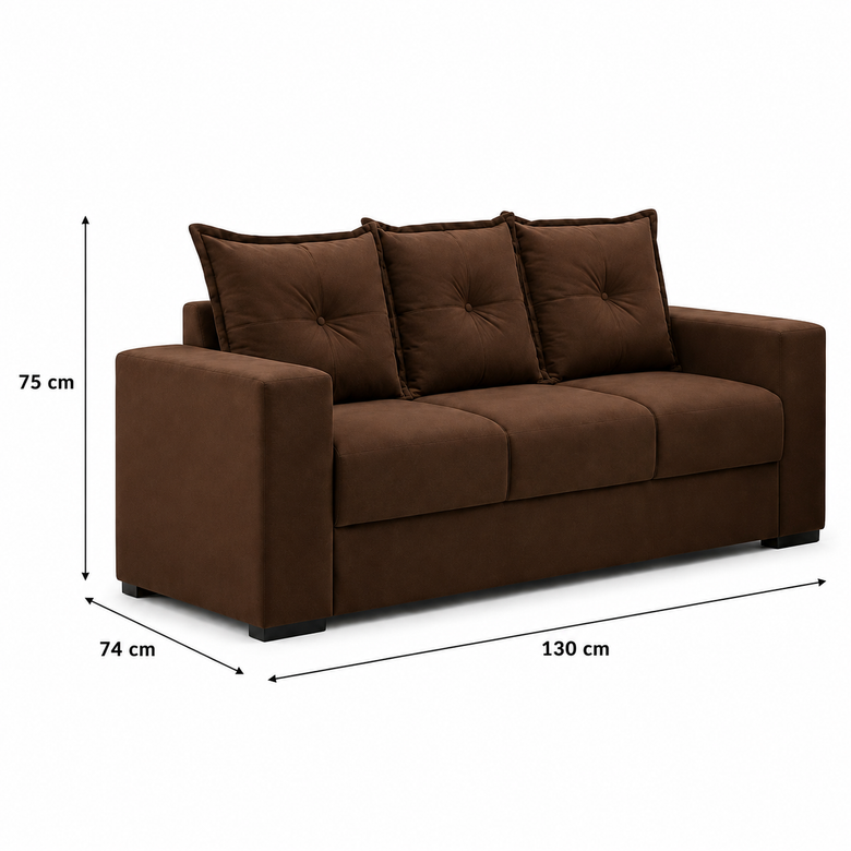 Conjunto de Sofá 3x2 Lugares Santa Catarina Bacetto