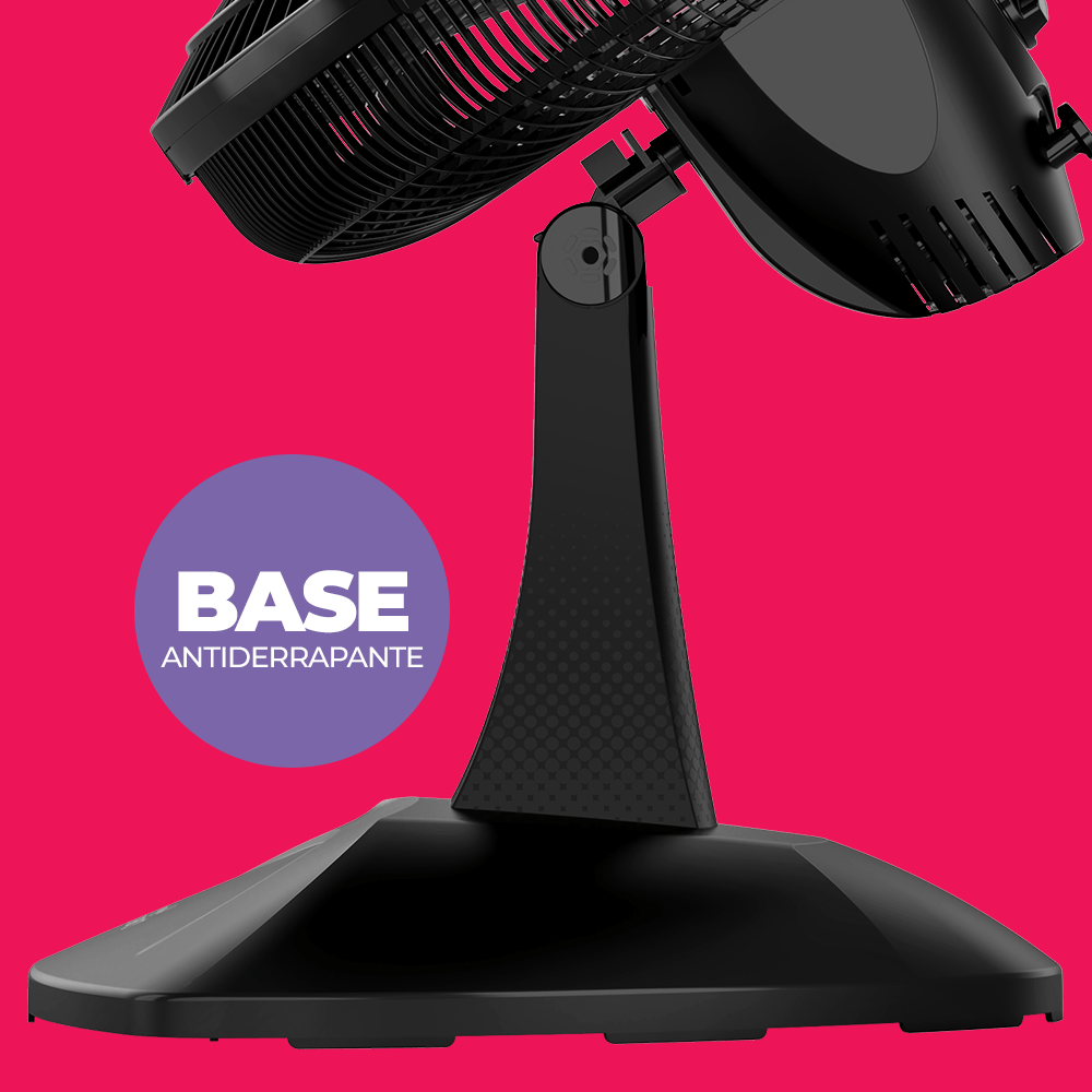 Ventilador de Mesa Cadence 140W 6 pás 40cm Turbo VTR 410