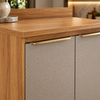 Balcão De Cozinha 100% MDF 80cm Com Tampo Plena Demóbile