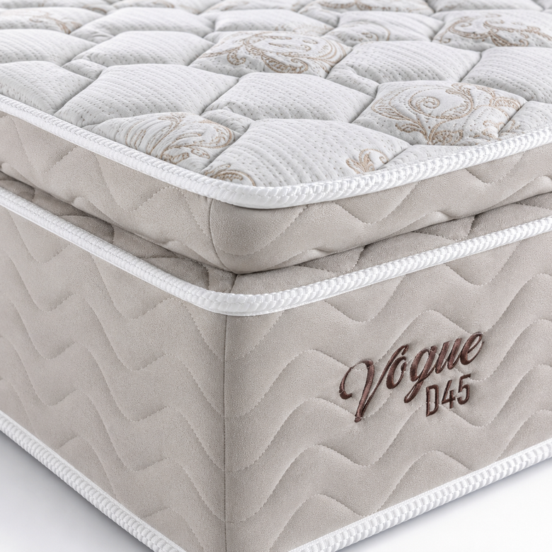 Colchão Casal D45 138x188 Vogue Ouro Design