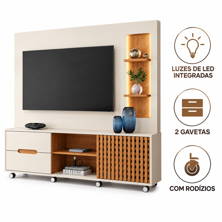 Home Para TV Até 70" Brise Lukaliam