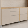 Cozinha Modulada MDF 6 Portas 6 Gavetas Marquesa Nesher