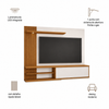 Painel Para TV Até 65" Com LED Ripado NT1355 Notável Móveis