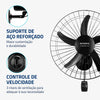 Ventilador De Parede Turbo 50cm Pro 5 Pás Mondial 150W NVP-PRO-50