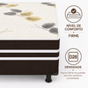 Cama Box Solteiro Conjugada 88x53 Confort Max Bacetto