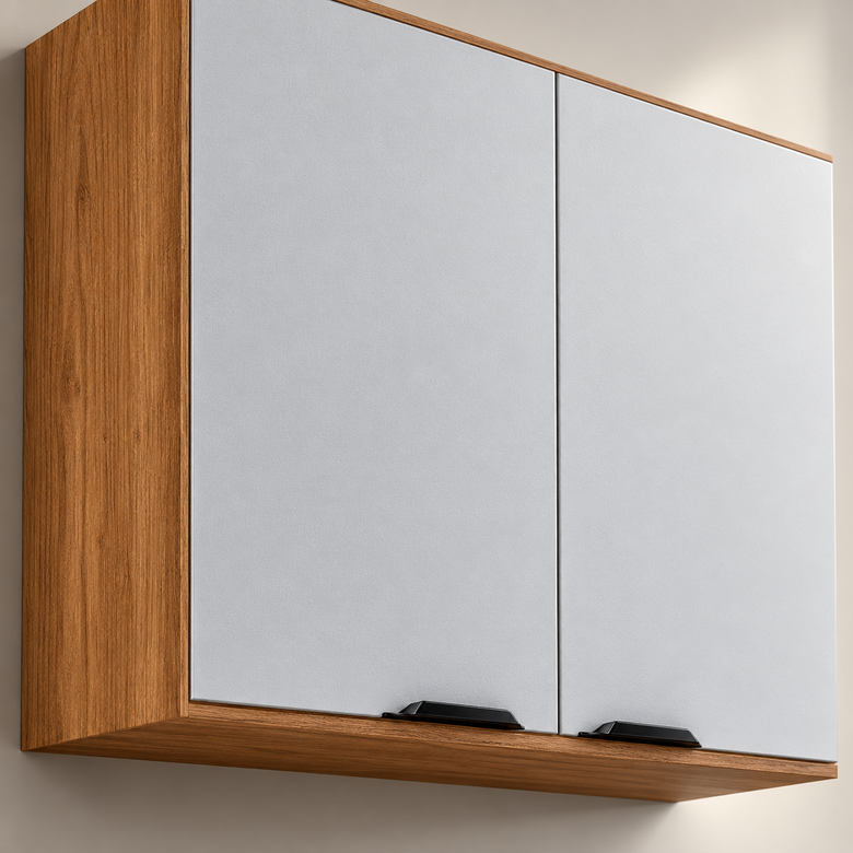 Armário Aéreo 80cm 2 Portas Firenze Demóbile