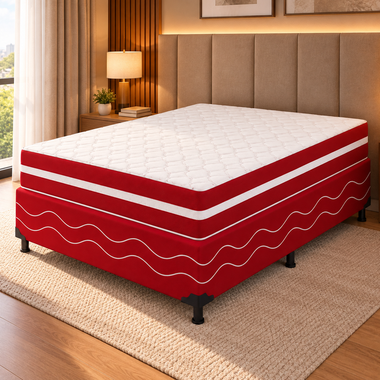 Base Para Colchão Casal 138x188cm Universal Bacetto