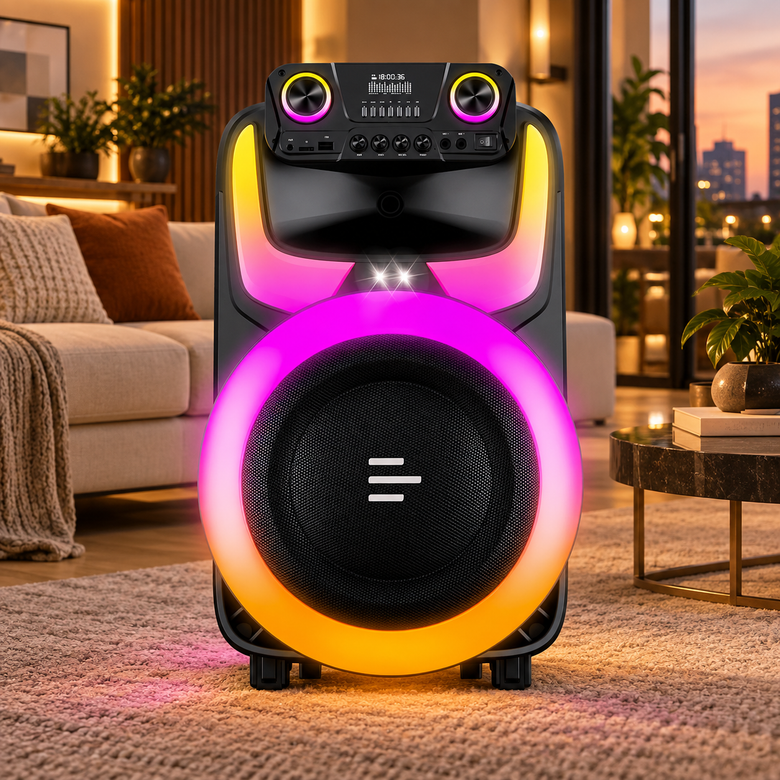 Caixa de Som Pulse SP408 600W com Bluetooth