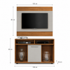 Conjunto Rack Com Painel Para TV até 43" Show Notável Móveis