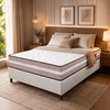 Cama Box Casal (Colchão + Base) 138x188 Ortopédico Gold Premium Reconflex