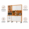 Cozinha Compacta 7 Portas 2 Gavetas Murano Poliman