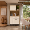 Cozinha Compacta 3 Portas 1 Gaveta Kits Zen Kits Paraná