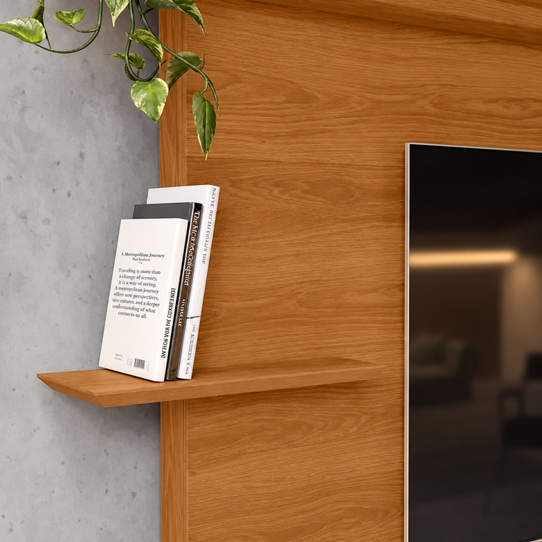 Home Para TV 65" Ripado 3D 2 Portas Istambul Lukaliam
