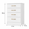 Cômoda 4 Gavetas MS913 Moval