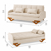 Sofá Cama D26 202x92 Cannes Luxury