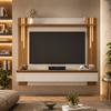 Painel Para TV Até 65" Com Led NT1345 Notável Móveis