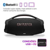 Caixa de Som Boombox Plus BBS-01-B 200W BT 30H IP66 USB AIWA