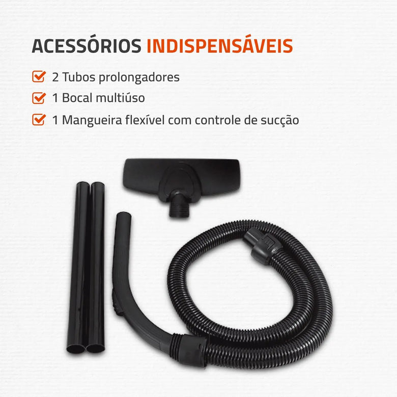 Aspirador de Pó Mondial Turbo Hepa AP-15