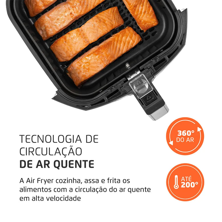 Fritadeira Sem Óleo Air Fryer 4L Mondial AFN-40-PI